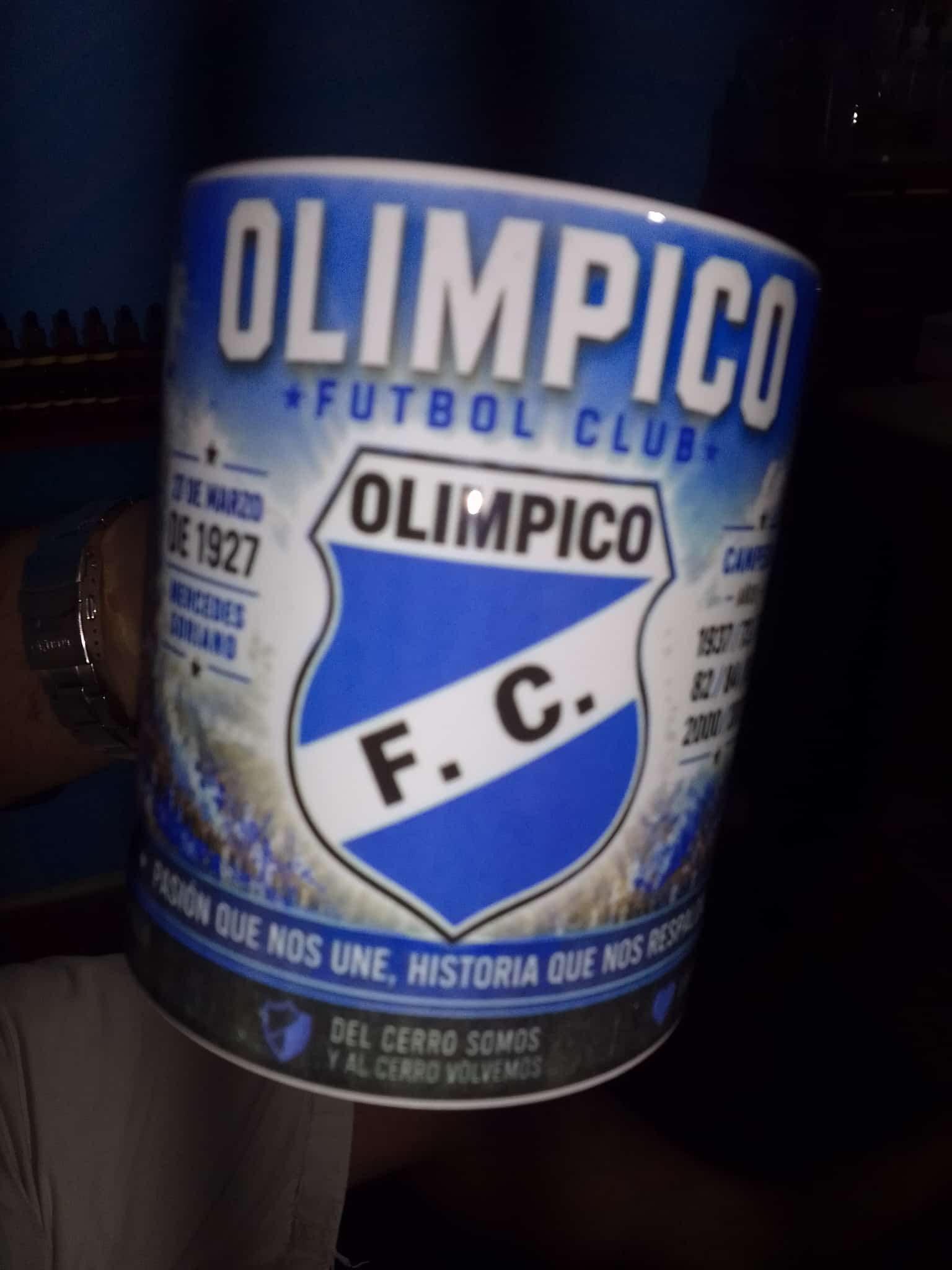 Taza personalizada Olímpico FC